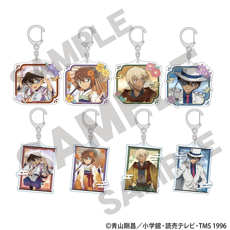 名探偵コナン トレーディングアクリルキーホルダー＿秋の華和装
