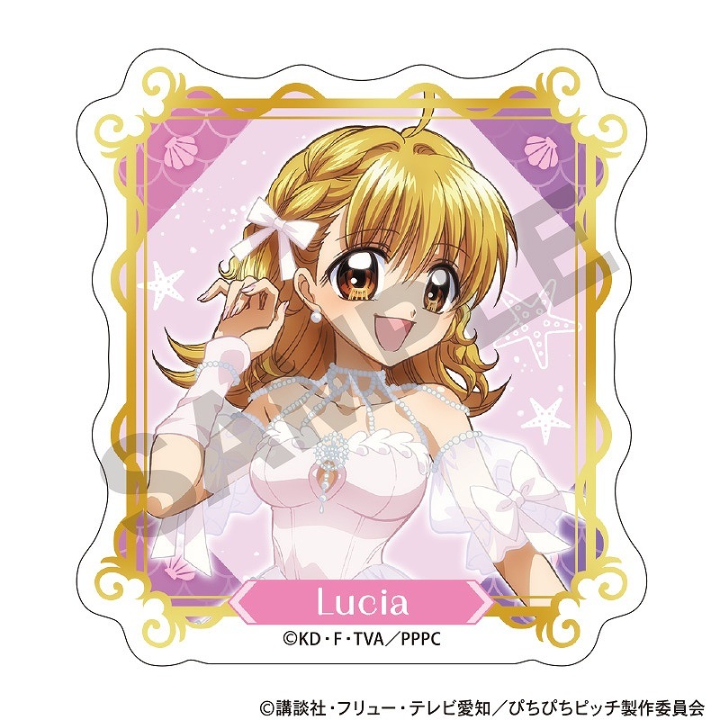 ぴちぴちピッチ　シーパラ　るちあ 予約商品11月下旬発送】ぴちぴちピッチ アクリルクリップ＿七海