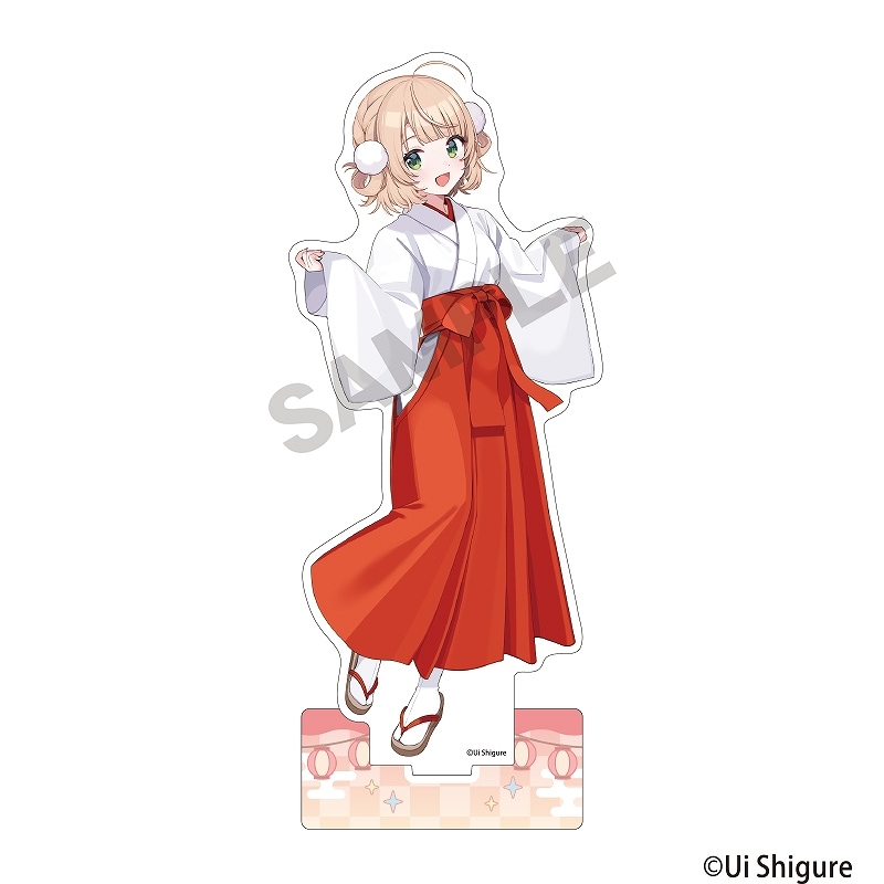 通販11月中旬より順次発送】しぐれうい アクリルスタンド＿巫女/なつ
