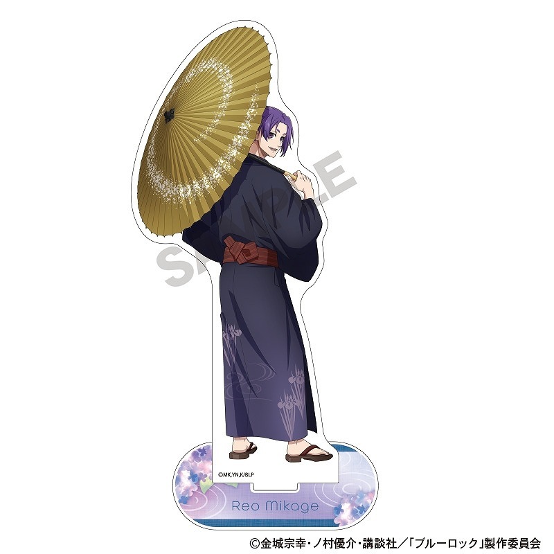 新品未開封ブルーロック 秋雨 缶バッジ Vol.1 5箱 ＆ 御影玲王 アクスタ グッズ-バッチ】ブルーロック 秋雨 -autumn rain- トレーディング缶