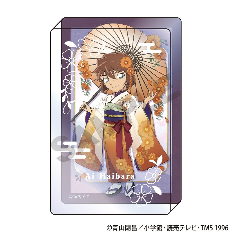 予約商品1月下旬発送】名探偵コナン アクリルブロック＿灰原哀/秋の華和装