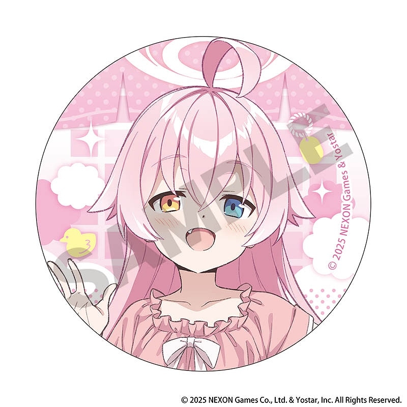 事後通販5月中旬頃より順次発送】ブルーアーカイブ 缶バッジ＿ホシノ