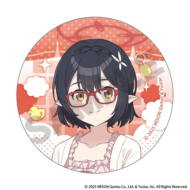 事後通販5月中旬頃より順次発送】ブルーアーカイブ 缶バッジ＿アヤネ