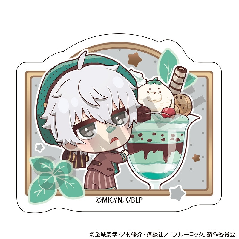 予約商品2月中旬発送】ブルーロック アクリルヘアクリップ＿凪 誠士郎