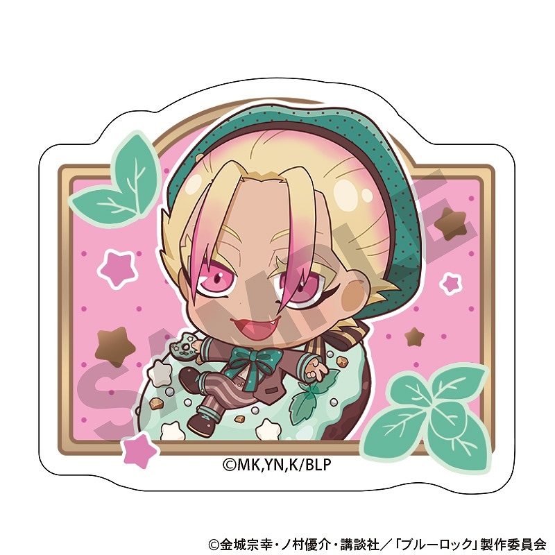 予約商品2月中旬発送】ブルーロック アクリルヘアクリップ＿士道 龍聖