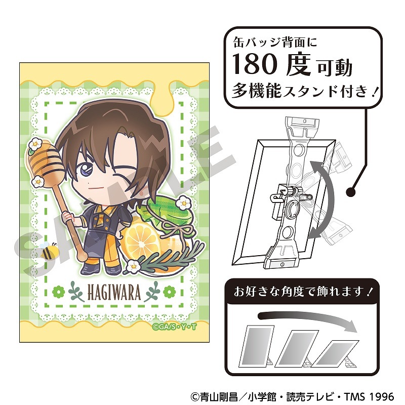 ☆購入特典有☆【予約商品9月中旬発送】名探偵コナン アート缶バッジ＿
