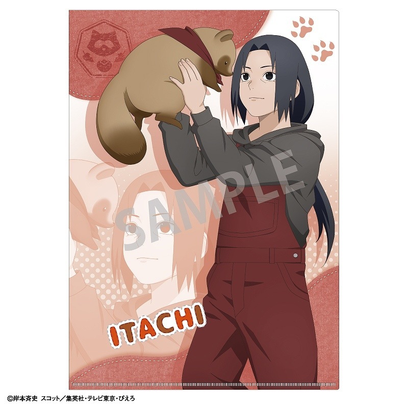 NARUTO-ナルト- 疾風伝 A4シングルクリアファイル＿うちはイタチ