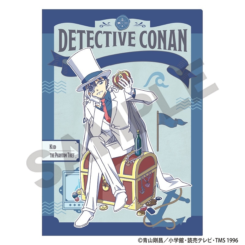 コナン　クリアファイル　怪盗キッド 予約商品12月中旬発送】名探偵コナン シングルクリアファイル＿