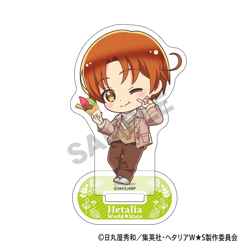 予約商品9月中旬発送】ヘタリア World☆Stars アクリルスタンド＿