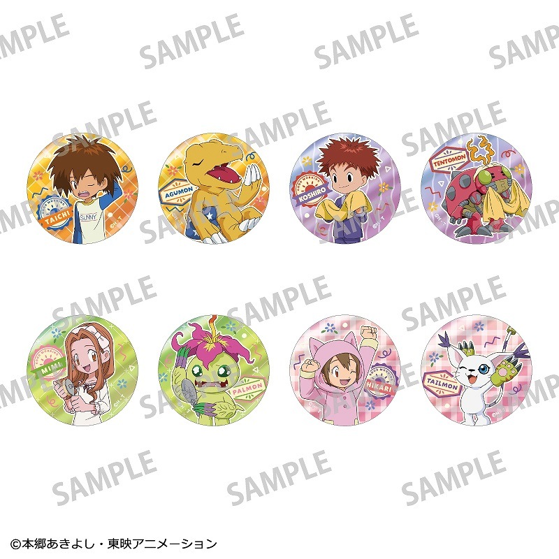 デジモンアドベンチャー クリスマスCDジャケット 缶バッジ セット デジモンアドベンチャー クリスマスCDジャケット 缶バッジ セット