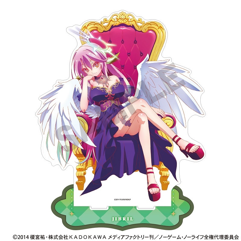 予約商品6月中旬発送】ノーゲーム・ノーライフ メガアクリルスタンド＿