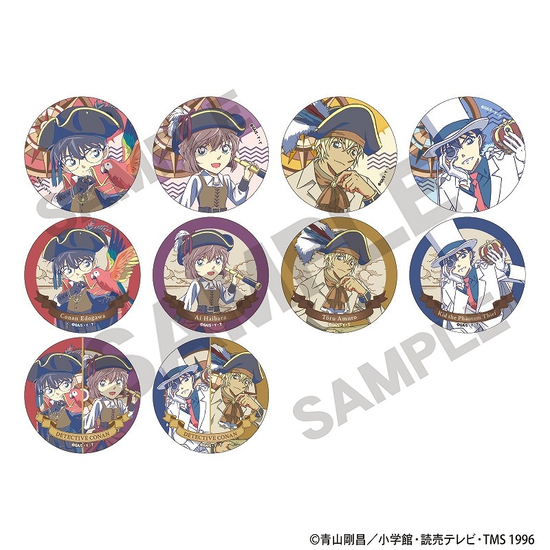 予約商品9月中旬発送】名探偵コナン トレーディングメタル缶