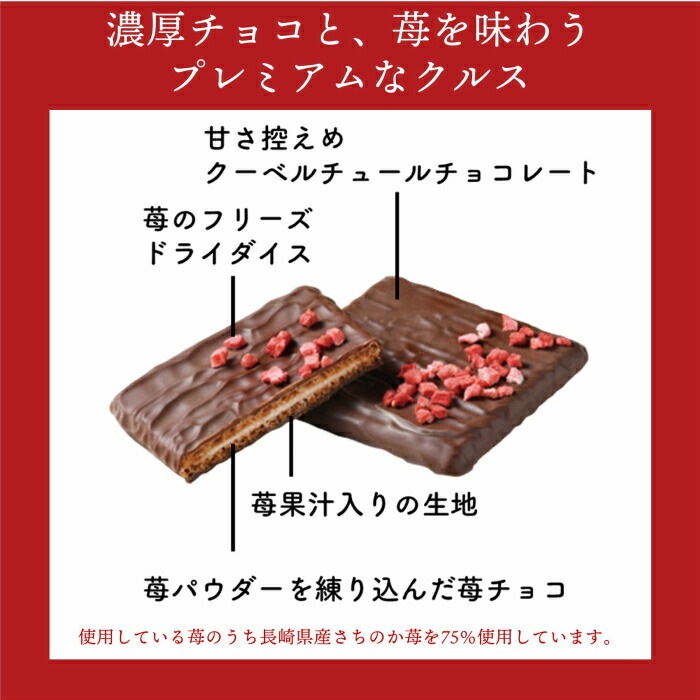 プレミアムクルス いちご味 ６枚入