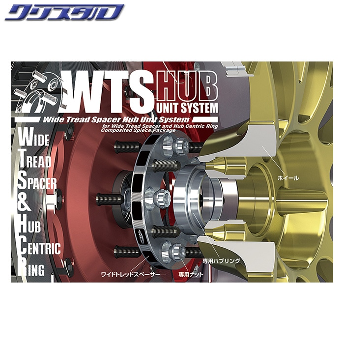 KYO-EI W.T.S. ハブユニットシステム M12 x P1.5 5/114.3 ハブ径60mm