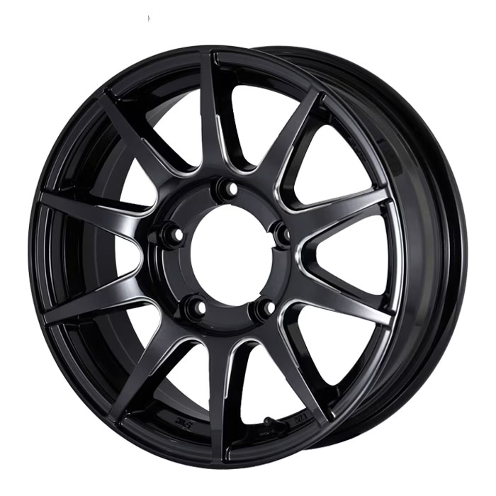 CST by DOALL ドゥオール ゼロワンハイパー ZERO-1 HYPER XJ GBK/M 1655+22 5/139 16インチ 5.5J +22 ホール数：5 PCD：139 グロスブラックマシニング 4本セット