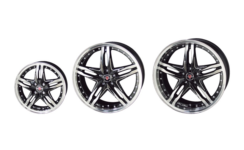 14インチ 車・バイク・自転車 19インチ AME シュタイナー FTX 8j+45