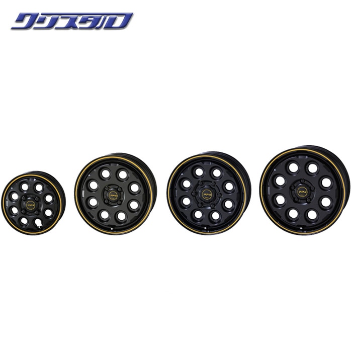 KYOHO 共豊 AME PPX MIL8 ミルエイト 1770+35 5/127 17インチ 7J +35 ホール数：5 PCD：127 セミグロスブラック/イエローライン 1本 価格