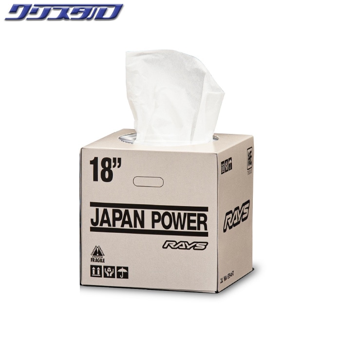 レイズ RAYS WHEEL PACKAGE TISSUE BOX 24S IVORY 7409020002528