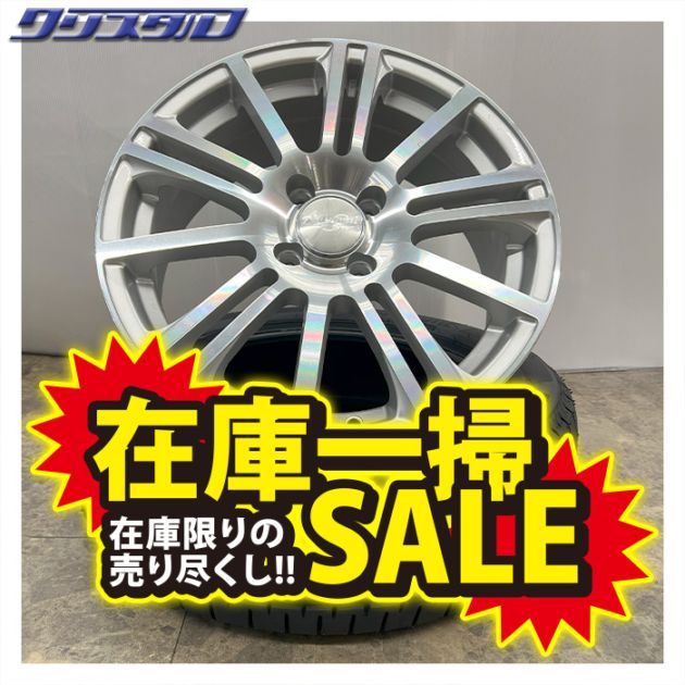 セール品！ Advanti RACING クルックス 1665+45 4/100 16インチ 6.5J +45 ホール数:4 PCD:100 シルバーフルポリッシュ ケンダ KR20 185/55R16 4本セット