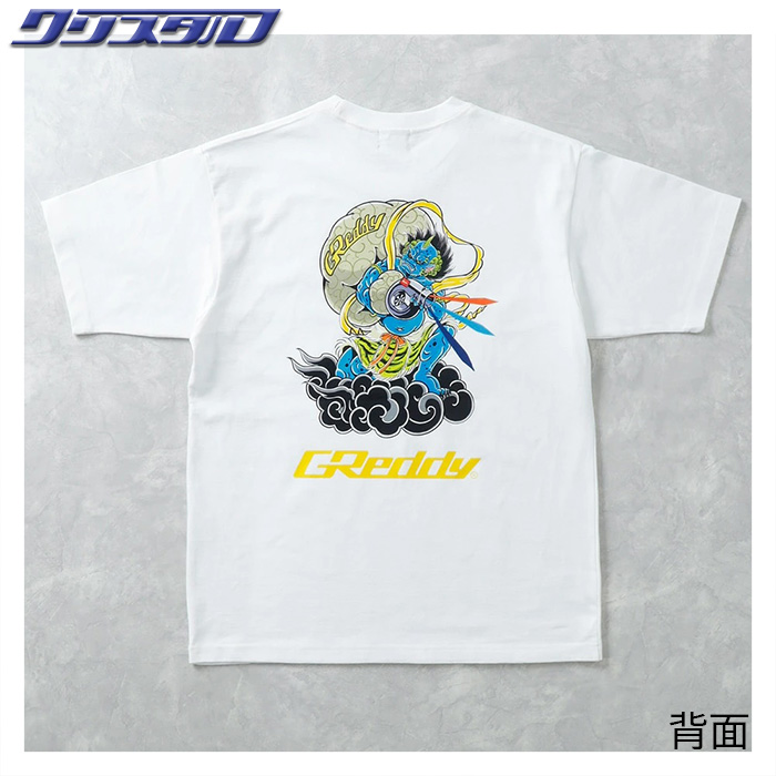 トラスト TRUST GReddy 風神 Tシャツ ホワイト XXLサイズ 18003035