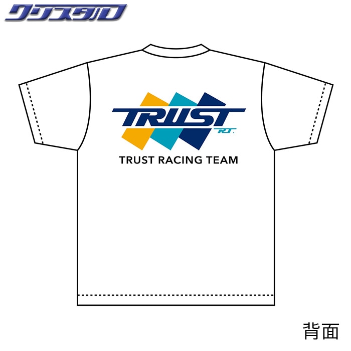 トラスト TRUST GReddy トラストレーシングチームTシャツ ホワイト L