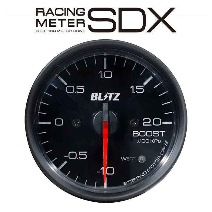 ブリッツ レーシングメーターSDX φ60 BOOST METER 19601 BLITZ RACING METER SDX