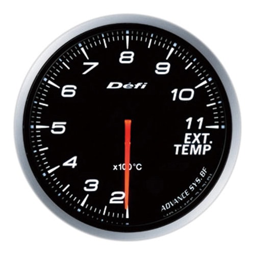 Defi-Link Meter ADVANCE BF (アドバンスビーエフ) Φ60 ホワイト 排気温度計 DF10601