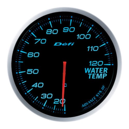Defi-Link Meter ADVANCE BF (アドバンスビーエフ) Φ60 ブルー 水温計 DF10503