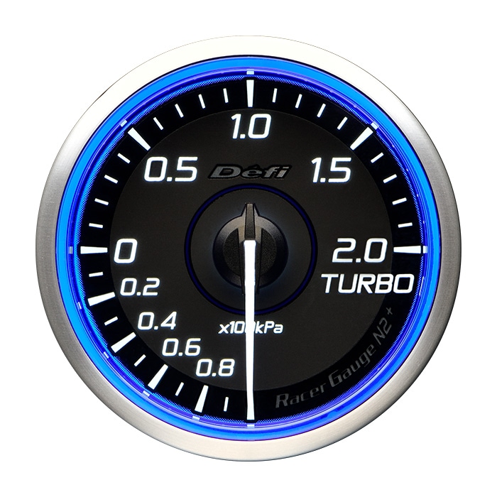 DEFI Racer Gauge N2 Plus Φ60mm ターボ計 DF19501 ブルーモデル
