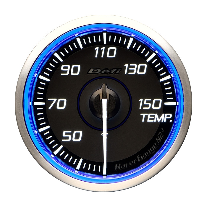 DEFI Racer Gauge N2 Plus Φ60mm 温度計 DF19701 ブルーモデル (デフィ レーサーゲージエヌツープラス)