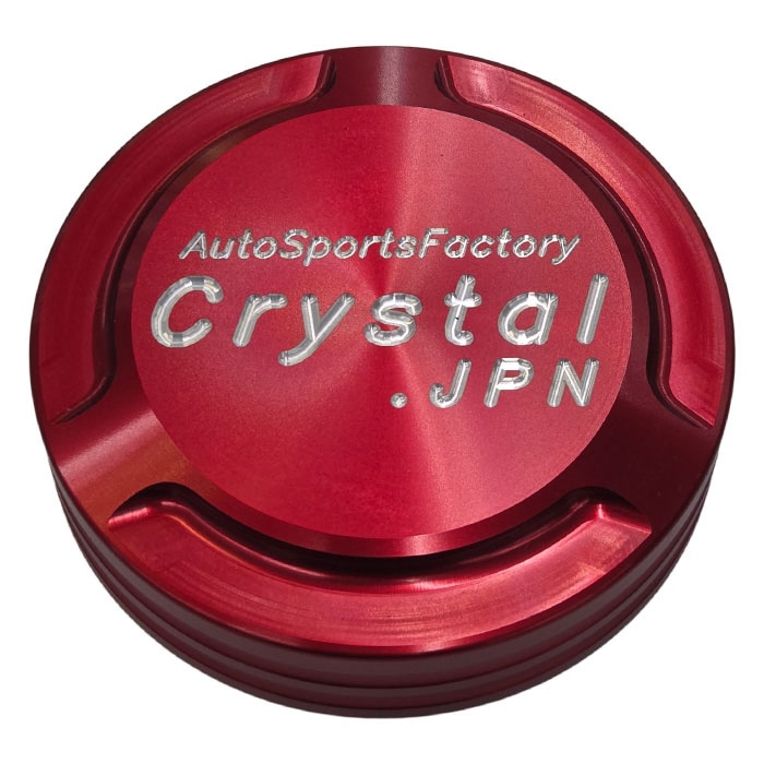 ALUMINUM BRAKEFLUID CAP クリスタルオリジナル アルミニウム ブレーキフルードキャップ レッド RED JZX100/110