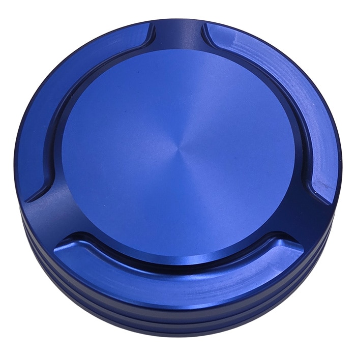ALUMINUM BRAKEFLUID CAP ロゴ無 アルミニウム ブレーキフルードキャップ ブルー BLUE JZX100/110