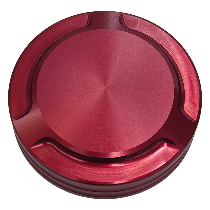 ALUMINUM BRAKEFLUID CAP ロゴ無 アルミニウム ブレーキフルードキャップ レッド RED JZX100/110