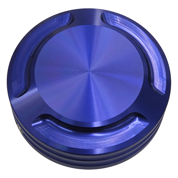 ALUMINUM BRAKEFLUID CAP ロゴ無 アルミニウム ブレーキフルードキャップ ブルー BLUE S15