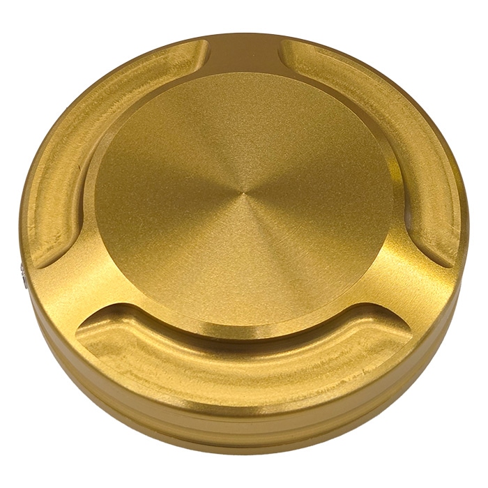 ALUMINUM CLUTCH FLUID RESERVOIR CAP ロゴ無 アルミニウム クラッチフルードカバー ゴールド GOLD 86 BRZ