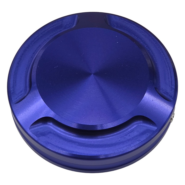 ALUMINUM CLUTCH FLUID RESERVOIR CAP ロゴ無 アルミニウム クラッチフルードカバー ブルー BLUE 86 BRZ