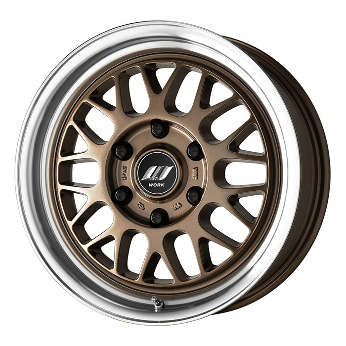 在庫限り WORK XTRAP M1HC ブロンズメタリックダイヤカットリム 1765+38 6/139 17インチ 6.5J +38 ホール数:6 PCD:139 4本セット ワーク 400本限定