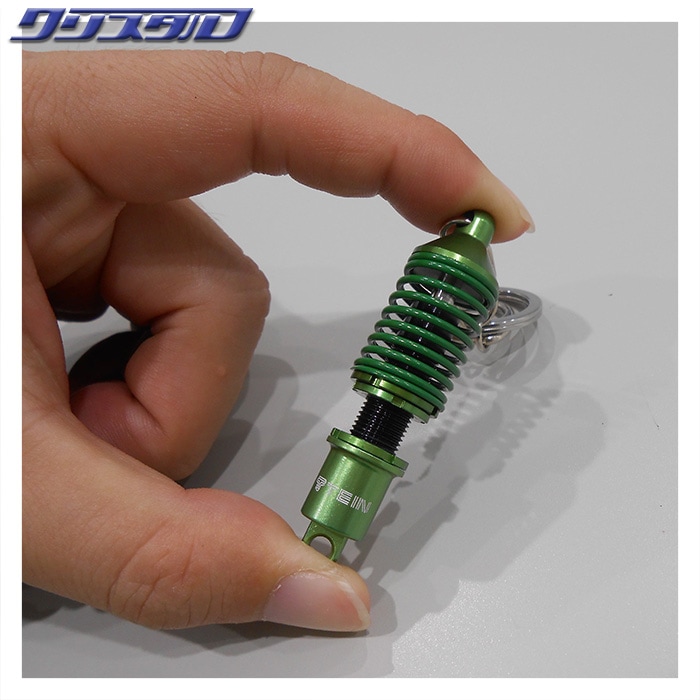 テイン TEIN ダンパーキーホルダー（緑/黒） TN016-008-GB | グッズ