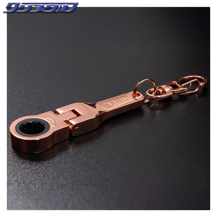 テイン TEIN ラチェットキーチェーン ローズゴールド TN016-016