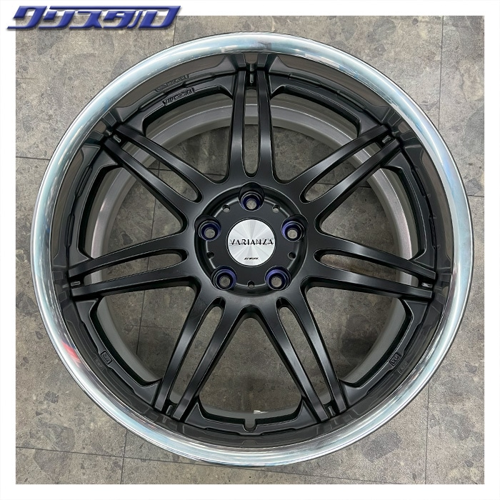 セール品! WORK (ワーク) VARIANZA (ヴァリアンツァ) T1S 1975+48 1985+45 5/114 19インチ 7.5J 8.5J +48 +45 ホール数:5 PCD:114 マットディープブラック NITTO NT555G2 215/35R19 各2本計4本セット