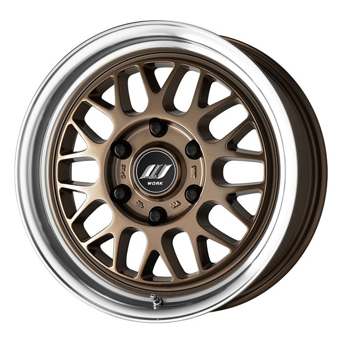 在庫限り WORK XTRAP M1HC ブロンズメタリックダイヤカットリム 1765+38 6/139 17インチ 6.5J +38 ホール数:6 PCD:139 4本セット ワーク 400本限定