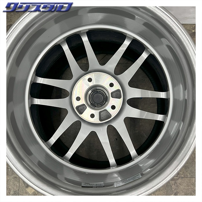 セール品! ワーク ESPERIO (エスペリオ) 2 1975+40 5/114 19インチ 7.5J +40 ホール数:5 PCD:114 バーニングシルバー 特選輸入タイヤ 225/55R19 4本セット