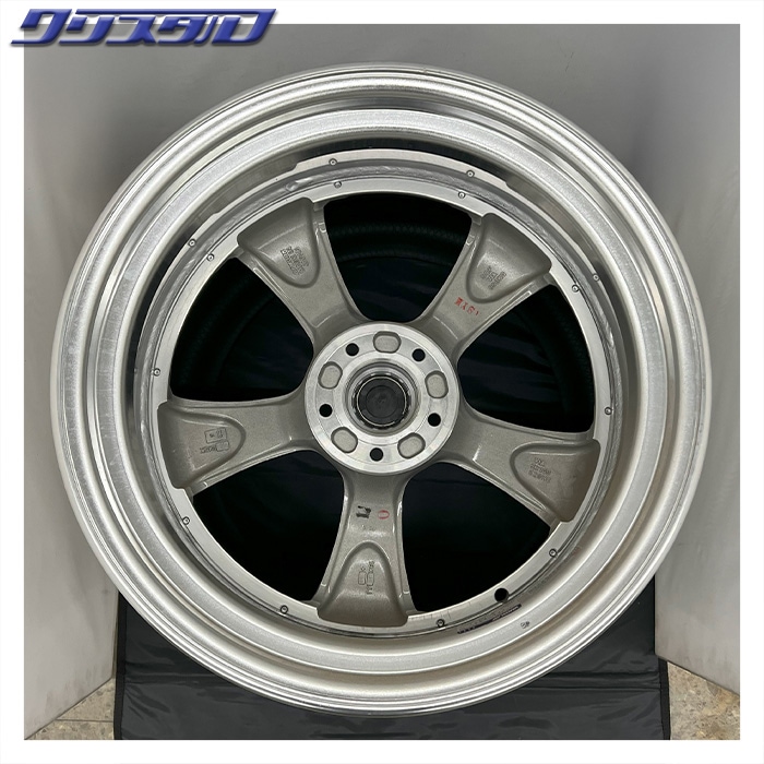 セール品! WORK (ワーク) ターミスト TS-1 リローデッド 1980+48 5/114(A) 19インチ 8J +48 ホール数:5 PCD:114 ブラックカットクリア 特選輸入タイヤ 225/40R19 4本セット