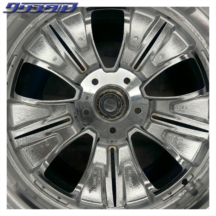 セール品! WORK(ワーク) EUROLINE (ユーロライン) N2 1980+45 1990+45 5/114 19インチ 8J 9J +45 ホール数:5 PCD:114 クロームメッキ NITTO NT555G2 225/40R19 各2本計4本セット