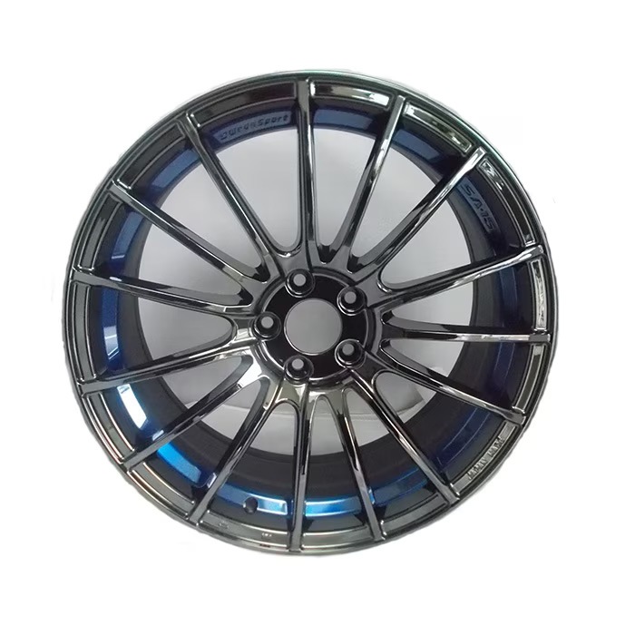 WEDS SPORT SA-15R ウェッズスポーツ SA-72R 1875+45 5/100 18インチ 7.5J 45 ホール数：5 PCD：100 ブルーライトクローム ホイール 4本セット
