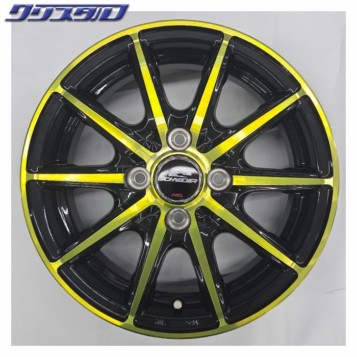 【2023年製 バリ溝 美品】シュナイダー 14in 4.5J +45 PCD100 ヨコハマ アイスガード iG60 155/65R14 N-BOX デイズ サクラ ワゴンR アルト 低価，お買い得 交換用シュナイダー 14in 4.5J +45 PCD100