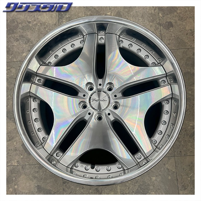 セール品! リバーサイド トラフィックスターRTV 1985+29 1995+17 5/114 19インチ 8.5J 9.5J +29 +17 ホール数:5 PCD:114 シルバーポリッシュ ケンダ KR20 235/35R19 245/35R19 各2本計4本セット