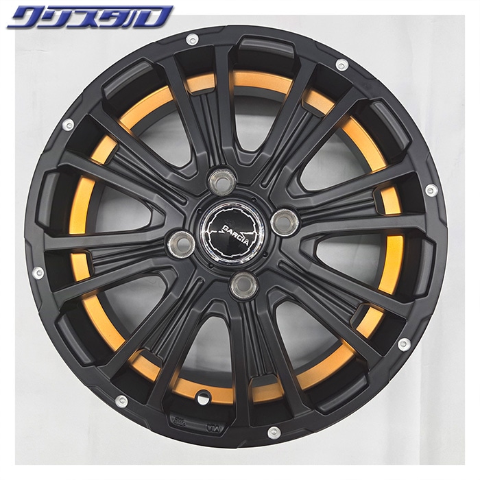 値引可・ガルシア(carcia)・14インチホイール 楽天市場】14×5.5J インセット+40 4-100 14インチ グレープロボックス