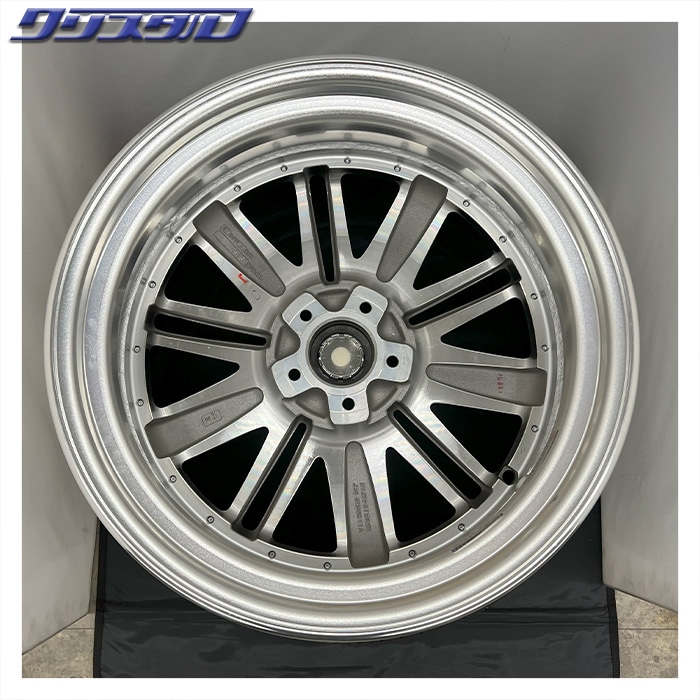 セール品！ WORK (ワーク) VARIANZA (ヴァリアンツァ) F2S 1980+52 5/114(O) 19インチ 8J +52 ホール数:5 PCD:114 ブラックカットクリア  特選輸入タイヤ 225/40R19 4本セット