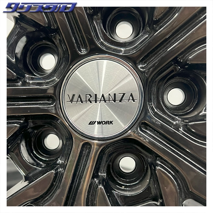 セール品! WORK (ワーク) Varianza (ヴァリアンツァ) A6S 2085+30 2095+30 5/114 20インチ 8.5J 9.5J +30 ホール数:5 PCD:114 ブラック/クリアブラック ネクセン SU1 245/40R20 各2本計4本セット